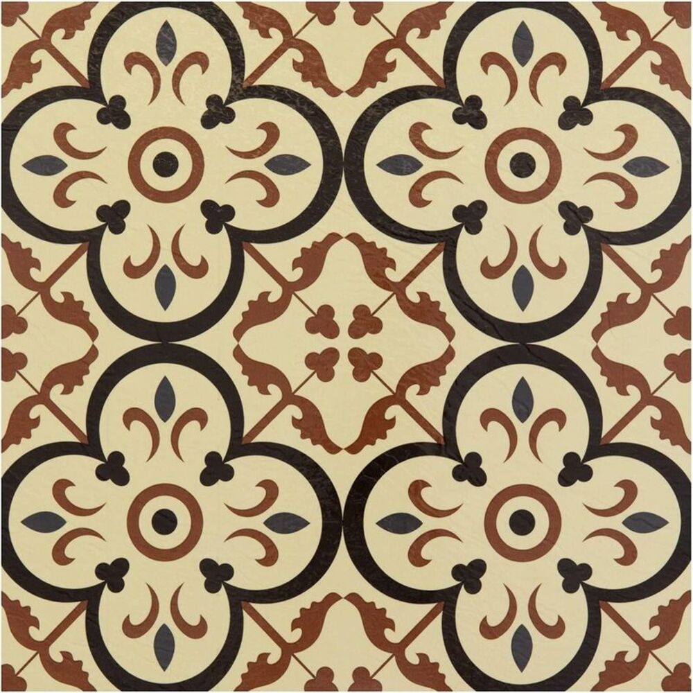 Ergode Retro 12x12 Self Adhesive Vinyl Floor Tile - Burch - 20 Tiles/20 sq. ft.